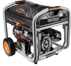 Generator electric trifazat pe benzină KraftDele KD3122, 9 kW, 230V/400V/12V, pornire electrică și manuală - Img 12