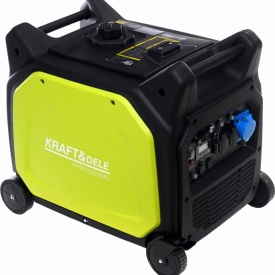 Generator inverter monofazat pe benzină KraftDele KD682, 7,0 kW nominal / 7,6 kW maxim, 230 V, cu stabilizare tensiune