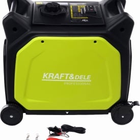 Generator inverter monofazat pe benzină KraftDele KD682, 7,0 kW nominal / 7,6 kW maxim, 230 V, cu stabilizare tensiune - Img 11