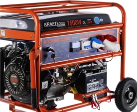 Generator Profesional Trifazic KraftDele KD147 – 7500W, 230V/400V, AVR, Pornire Electrică – Putere Industrială pentru Șantier și Backup Total - Img 11