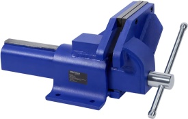 Imadlo profesional de banc KraftDele KD5995, 150 mm, corp din fonta, falci din otel, pentru atelier si lucrari mecanice - Img 7