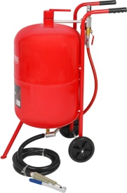 Instalație de sablare tip sifon 80L Kraft&Dele KD5855 – Presiune 7.5 bar, Kit complet accesorii, Mobilă, Capacitate mare - Img 6