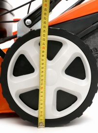 Kosiarka pe benzină KraftDele KD5081, 6,6 kW, 173 cc, lățime tăiere 530 mm, coș 60 L, reglaj 25-75 mm - Img 10
