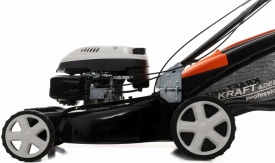 Kosiarka spalinowa KraftDele KD5080, 6620 W, lățime de tăiere 510 mm, reglaj 25-75 mm, cos 60 L, mulcire și evacuare laterală - Img 8