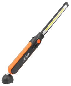 Lampă de lucru LED MaxRom 1000 lm, acumulator 2600 mAh, lumină COB + spot, încărcare rapidă pentru atelier și vulcanizare - Img 3