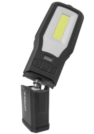 Lampă de lucru LED MaxRom 550 lm + 250 lm, acumulator 2000 mAh și bază de încărcare, pentru service și atelier - Img 5