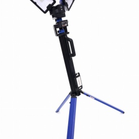 Lampă LED profesională pe stativ KraftDele KD1265, 5000 lm, acumulator 4000 mAh, înălțime reglabilă până la 192 cm - Img 4