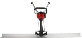 Listwă vibratoare lată Mar-Pol 2 m din aluminiu, profil tip L, pentru nivelarea și finisarea suprafețelor mari - Img 4
