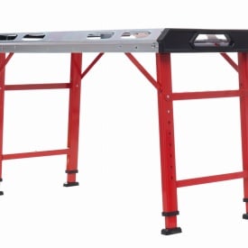 Masă de lucru pentru sudură pliabilă KraftDele KD639, blat 532 x 1068 mm, înălțime reglabilă 705-930 mm, sarcină maximă 454 kg - Img 5