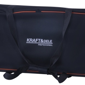 Masă glazurnic profesională pliabilă KraftDele KD11981, 222 x 60 x 75 cm, 10 picioare, sarcină maximă 1000 kg - Img 9