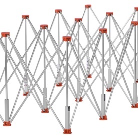 Masă profesională pentru gresie și faianță KraftDele KD11982, 221 x 115 x 75 cm, 15 picioare, sarcină maximă 1500 kg