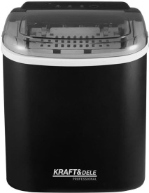 Mașină de făcut gheață KraftDele KD4124, 12 kg/24h, rezervor 1,2 L, 120W, compactă pentru casă, birou și petreceri - Img 4