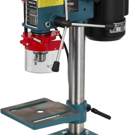 Mașină de găurit cu coloană KraftDele KD510, 1550W, 5 trepte de viteză, mandrină 13 mm, cu masă reglabilă și menghină - Img 3