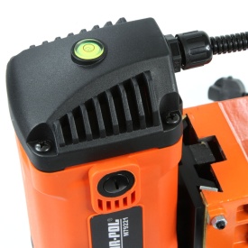 Mașină de găurit cu talpă magnetică 1480W MAR-POL M79221 – forță 11500N, mandrină cu cheie, con Morse, valiză transport - Img 4