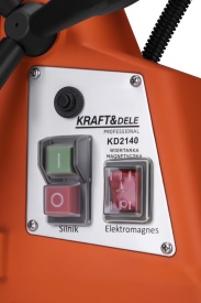 Mașină de găurit magnetică KraftDele KD2140, 2100W, 220V, forță magnetică 14.000 N, pentru oțel și lucrări de montaj - Img 8