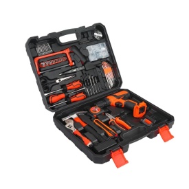 Mașină de găurit și înșurubat cu acumulator 21V KraftDele KD3356, 2 baterii 2Ah, accesorii și valiză