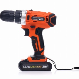 Mașină de găurit și înșurubat cu acumulator KraftDele KD3067, 20V Li-Ion, LCD, 2 acumulatori și valiză - Img 4