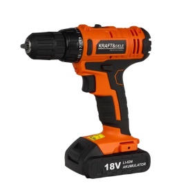 Mașină de găurit și înșurubat cu acumulator Li-Ion 18V KraftDele KD1572, 2 viteze, 30 Nm, mandrină 10 mm, LED - Img 2