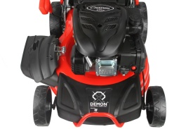 Mașină de tuns iarba cu autopropulsie DEMON 48cm – motor LONCIN LC139, 6 CP, 12 funcții în 1, coș 60L, mulcire și evacuare laterală - Img 3