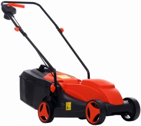 Mașină de tuns iarba electrică KraftDele KD5400, 2100W, lățime de tăiere 320 mm, coș 30L, reglaj 3 trepte - Img 2