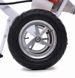 Mașină de tuns iarba pe roți pe benzină KraftDele KD5043, 3800W, 5.2 CP, pornire manuală - Img 8