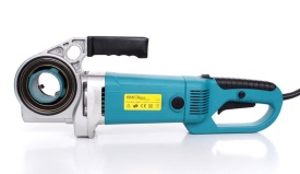 Mașină electrică de filetat țevi KraftDele EC592, 1800W, set 6 capete, pentru lucrări de instalații și atelier - Img 7