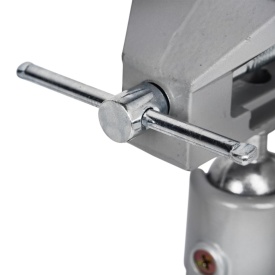 Menghină de banc multifuncțională rotativă 80 mm KraftDele KD10684 pentru fixare stabilă în atelier - Img 6