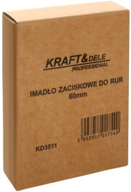 Menghină de prindere pentru țevi KraftDele KD3511, deschidere maximă 60 mm, corp din fontă, pentru atelier și instalații - Img 7