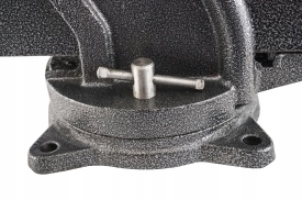 Menghină rotativă de banc 150 mm cu nicovală, corp din fontă, pentru atelier mecanic și lucrări de fixare precise MaxRom V88002 - Img 7