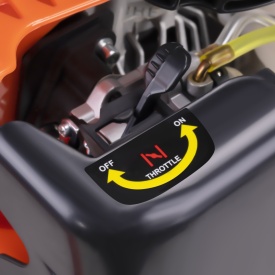 Motoburghiu de pământ pe benzină KraftDele KD5217, 52 cm³, 4,9 kW, 2 timpi, pentru găuri în sol, stâlpi, garduri și fundații - Img 9