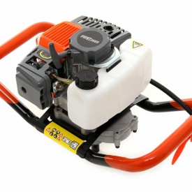 Motoburghiu pe benzină KraftDele KD5240, 4,41 kW, 8000 rpm, pentru găuri rapide în sol și lucrări de teren