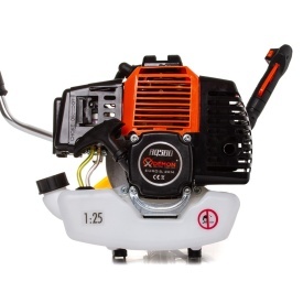 Motocoasă pe benzină Mar-Pol RQ580, 51,7 cm³, 2 kW, cu ham și accesorii pentru tăierea ierbii, buruienilor și tufărișului - Img 5