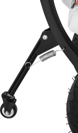 Motocoasă pe roți pe benzină KraftDele KD5188, 5,2 CP, cu cap fir, disc vidia și perie pentru curățarea rosturilor - Img 7