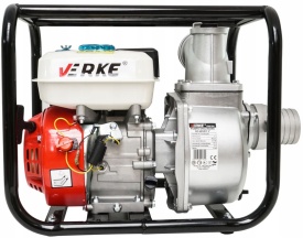 Motopompă de apă VERKE 3 inch, 48000 l/h, motor 4 timpi 6,5 CP, înălțime de pompare 30 m - Img 5