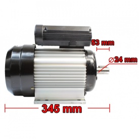 Motor electric monofazic 2.2 kW 2800 rotatii 230V 24mm B-ACE2850301FN – Kraft&Dele