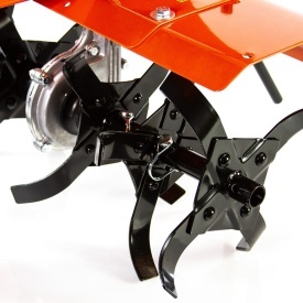 Motosapă pe benzină DEMON 4T OHV M83255 – motor 139cc, putere 2.6kW, lățime 36cm, 16 cuțite din oțel special - Img 8