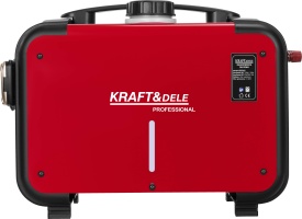 Nagrzewnică olei staționară KraftDele 9 kW KD5965 cu panou LCD, telecomandă și evacuare dirijată a aerului cald - Img 5