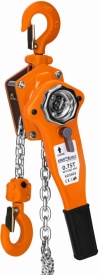 Palan manual cu pârghie și lanț KraftDele KD3503 – 0.75 tone, 2 metri, Oțel vopsit în câmp electrostatic - Img 2