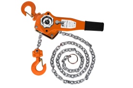 Palan manual cu pârghie și lanț KraftDele KD3503 – 0.75 tone, 2 metri, Oțel vopsit în câmp electrostatic - Img 12