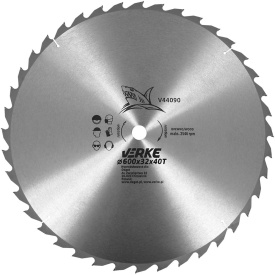 Pânză circulară vidia 600 x 32 mm, 40 dinți, pentru lemn și materiale lemnoase, cu inele de reducție incluse - Img 2