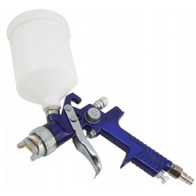 Pistol de vopsit pneumatic 1,4 + 1,7mm pahar 600 ml VERKE HVLP V81294 – Kraft&Dele