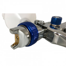 Pistol de vopsit pneumatic HVLP 1.3mm pahar 600 ml V81295 Verke - Img 3