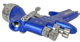 Pistol de vopsit pneumatic HVLP 1,4 mm VERKE PREMIUM LINE TT, rezervor 600 ml, pentru aplicare precisă și finisaj profesional - Img 7