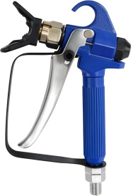 Pistol pentru pompa de vopsit airless KraftDele KD2170, 248 bar, cu filtru și protecție duză RAC V - Img 2