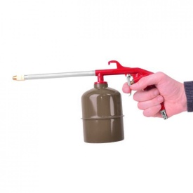 Pistol pneumatic pentru spălare și conservare VERKE V81270, cu rezervor 650 ml și duză lungă pentru zone greu accesibile - Img 11