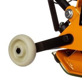 Placă compactoare 100kg MAR-POL C100 OHV M79519 – motor 4.17 CP, forță 15kN, adâncime 30cm, roți transport și mâner pliabil - Img 8