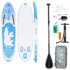 Placă de paddleboard FunWater SUP SUPFW07A 3,2m (albastru) - Img 5