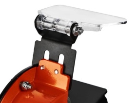 Polizor de banc KraftDele KD567, 250W, cu 2 pietre abrazive P36 și P80, pentru ascuțire, curățare și șlefuire uscată - Img 9
