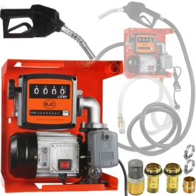 Pompă autoamorsantă pentru ulei și motorină 230V Mar-Pol BJC AUTO-STOP M66911, debit 70 l/min cu pistol și contor - Img 7