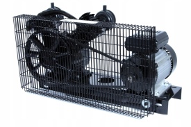 Pompă compresor cu motor Mar-Pol JN2065 M806830, 10 bar, 250 l/min, 230 V, bicilindrică cu ungere cu ulei - Img 3